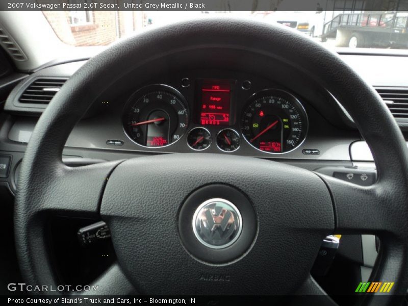 United Grey Metallic / Black 2007 Volkswagen Passat 2.0T Sedan