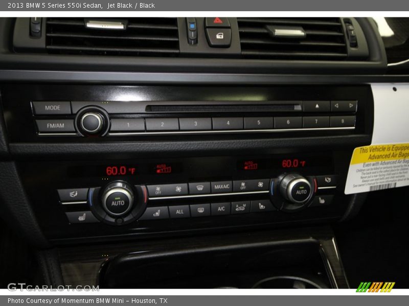 Jet Black / Black 2013 BMW 5 Series 550i Sedan