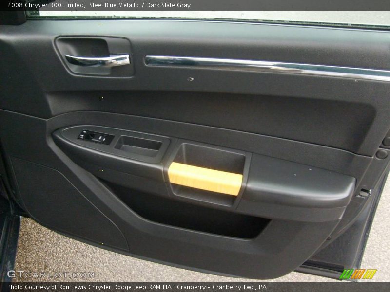 Steel Blue Metallic / Dark Slate Gray 2008 Chrysler 300 Limited