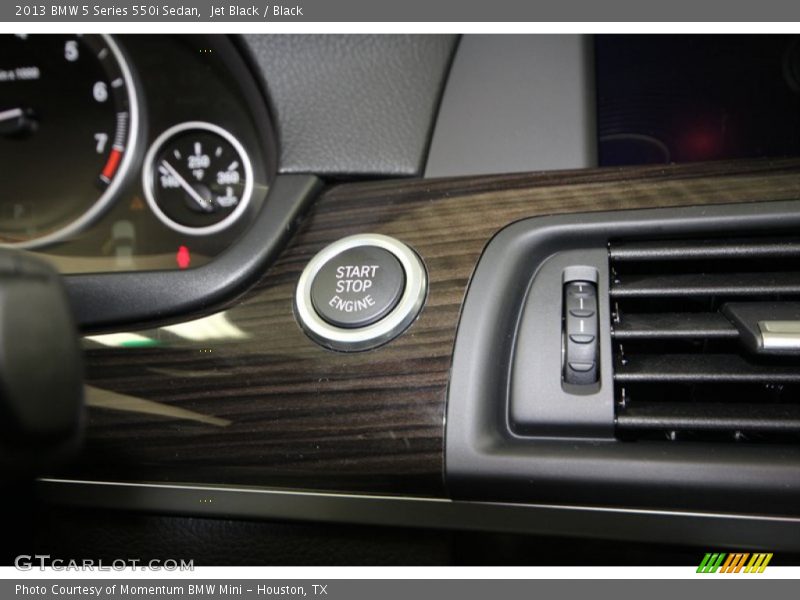 Jet Black / Black 2013 BMW 5 Series 550i Sedan