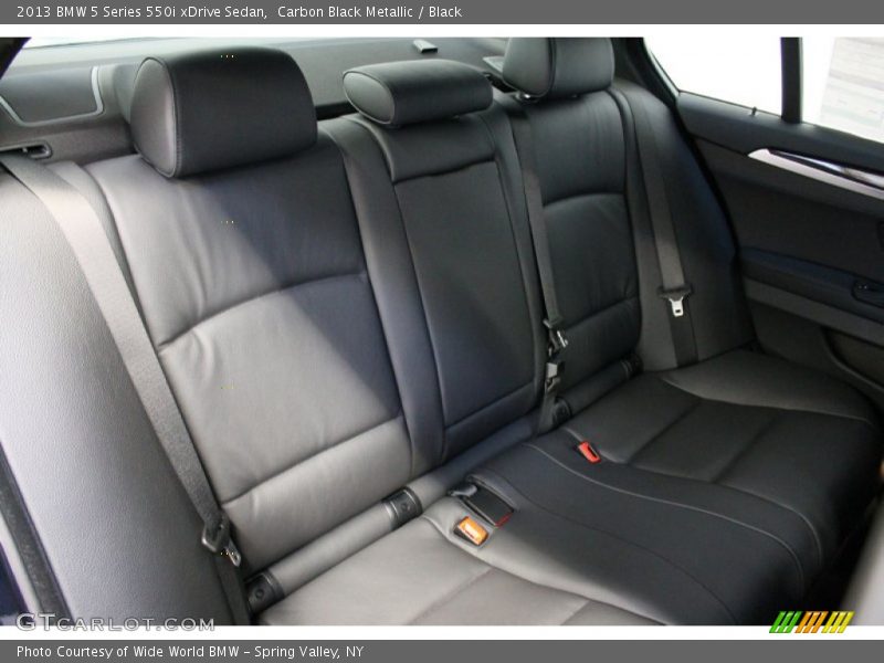 Carbon Black Metallic / Black 2013 BMW 5 Series 550i xDrive Sedan