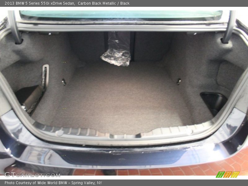 Carbon Black Metallic / Black 2013 BMW 5 Series 550i xDrive Sedan