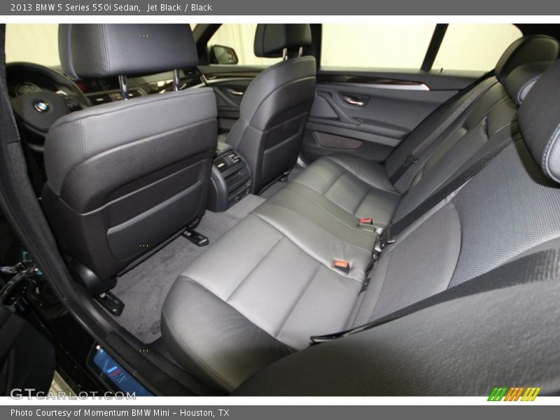 Jet Black / Black 2013 BMW 5 Series 550i Sedan