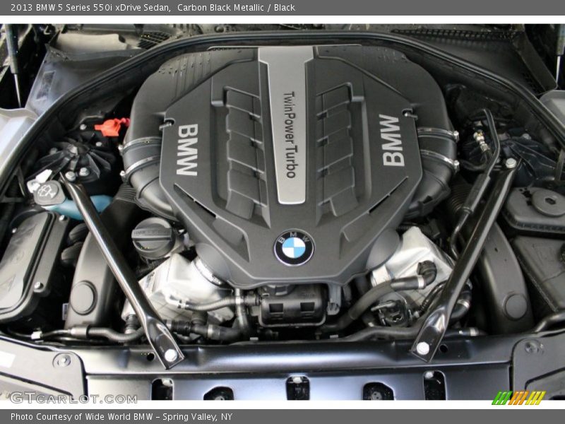  2013 5 Series 550i xDrive Sedan Engine - 4.4 Liter DI TwinPower Turbocharged DOHC 32-Valve VVT V8