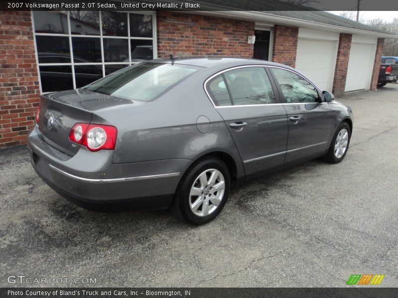 United Grey Metallic / Black 2007 Volkswagen Passat 2.0T Sedan