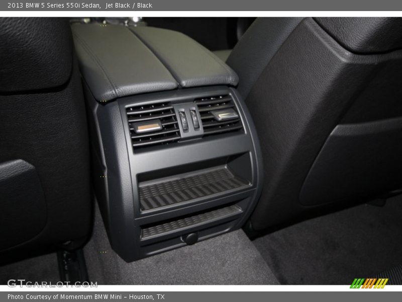 Jet Black / Black 2013 BMW 5 Series 550i Sedan