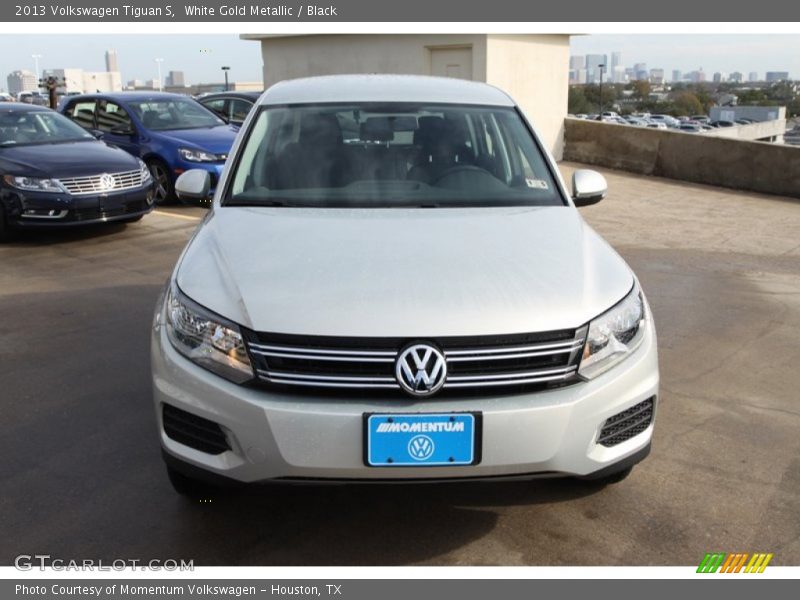 White Gold Metallic / Black 2013 Volkswagen Tiguan S