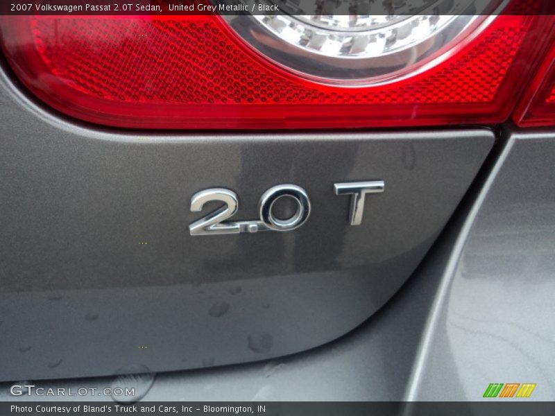 United Grey Metallic / Black 2007 Volkswagen Passat 2.0T Sedan