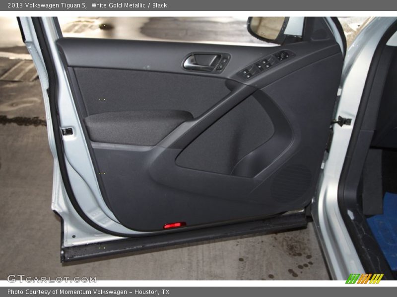 White Gold Metallic / Black 2013 Volkswagen Tiguan S