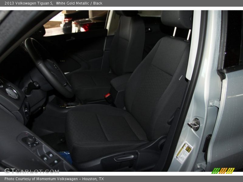 White Gold Metallic / Black 2013 Volkswagen Tiguan S
