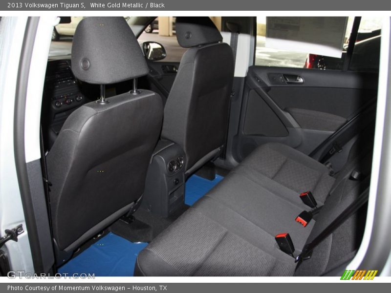 White Gold Metallic / Black 2013 Volkswagen Tiguan S