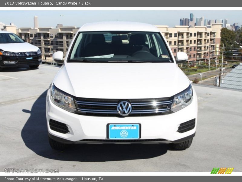 Candy White / Black 2013 Volkswagen Tiguan S