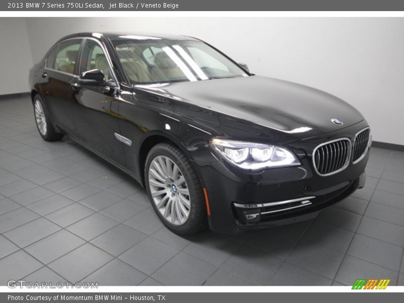 Front 3/4 View of 2013 7 Series 750Li Sedan