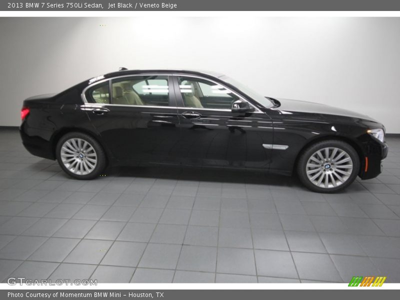 Jet Black / Veneto Beige 2013 BMW 7 Series 750Li Sedan