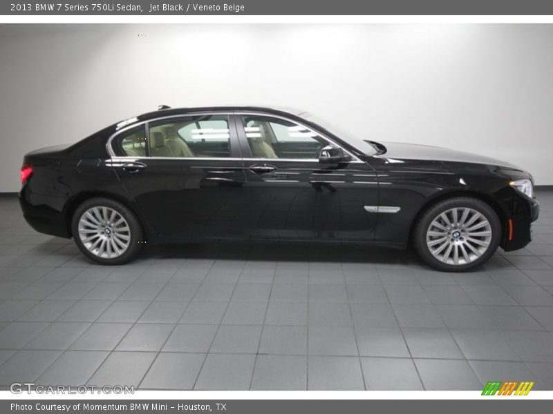 Jet Black / Veneto Beige 2013 BMW 7 Series 750Li Sedan