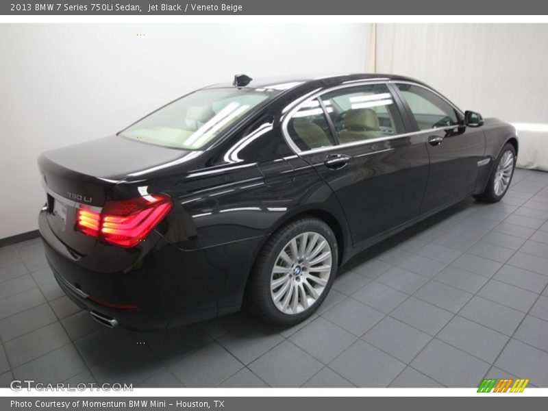 Jet Black / Veneto Beige 2013 BMW 7 Series 750Li Sedan