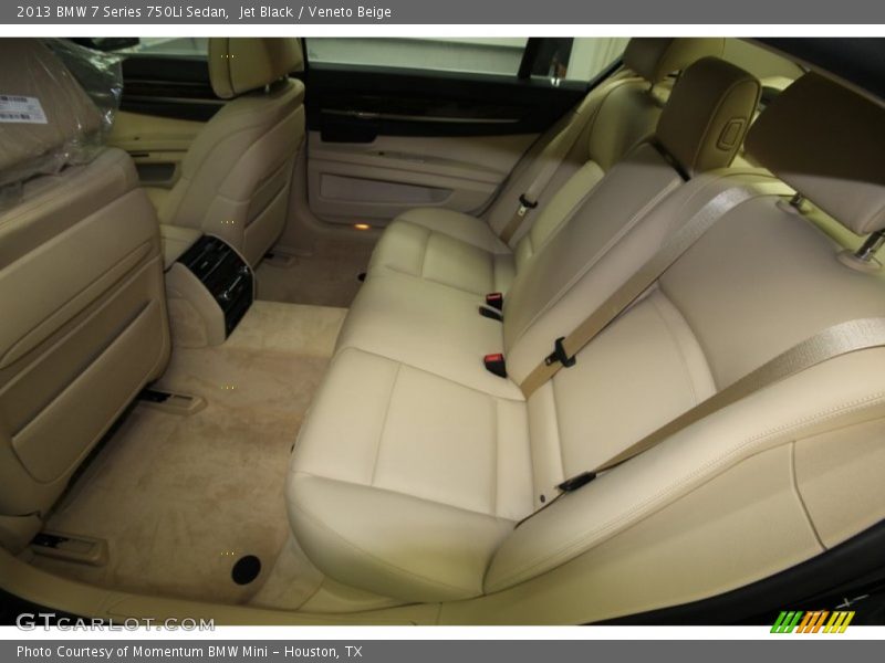 Rear Seat of 2013 7 Series 750Li Sedan
