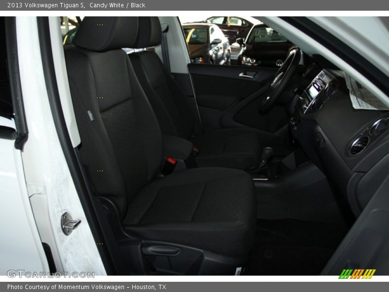 Candy White / Black 2013 Volkswagen Tiguan S