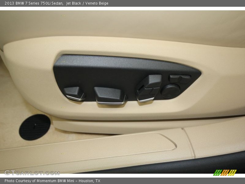 Jet Black / Veneto Beige 2013 BMW 7 Series 750Li Sedan