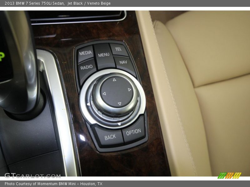 Jet Black / Veneto Beige 2013 BMW 7 Series 750Li Sedan