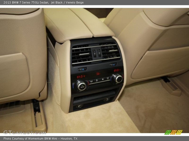 Jet Black / Veneto Beige 2013 BMW 7 Series 750Li Sedan