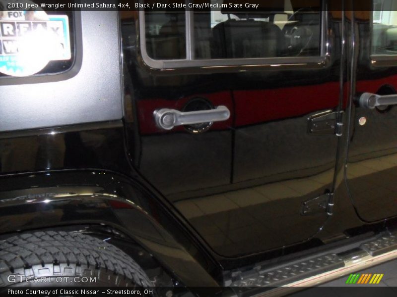 Black / Dark Slate Gray/Medium Slate Gray 2010 Jeep Wrangler Unlimited Sahara 4x4