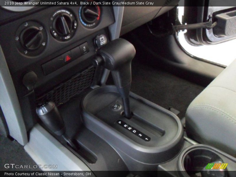 Black / Dark Slate Gray/Medium Slate Gray 2010 Jeep Wrangler Unlimited Sahara 4x4