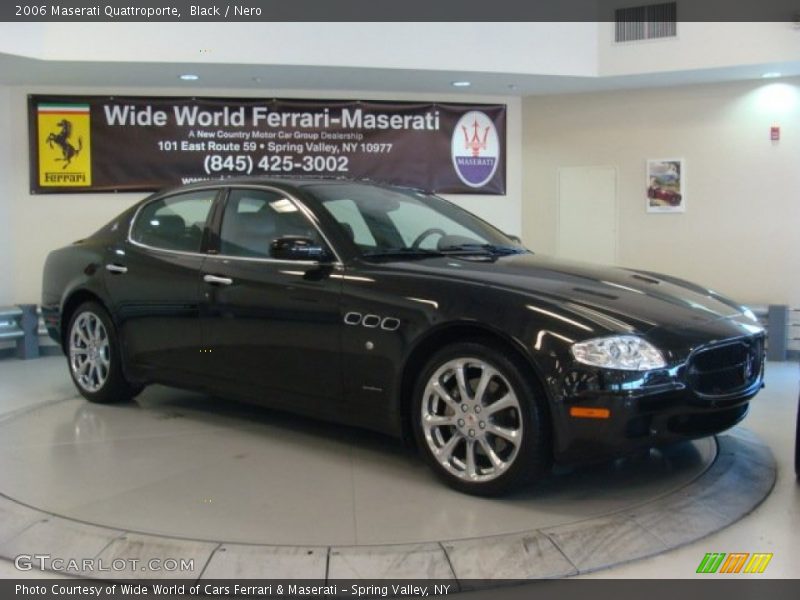 Black / Nero 2006 Maserati Quattroporte