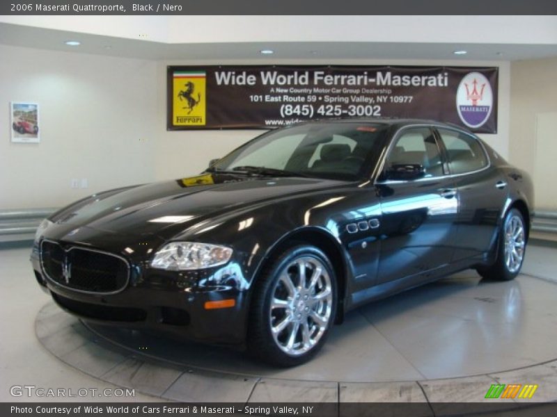 Black / Nero 2006 Maserati Quattroporte