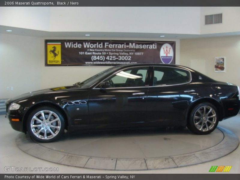 Black / Nero 2006 Maserati Quattroporte