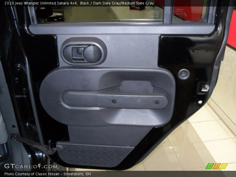 Black / Dark Slate Gray/Medium Slate Gray 2010 Jeep Wrangler Unlimited Sahara 4x4