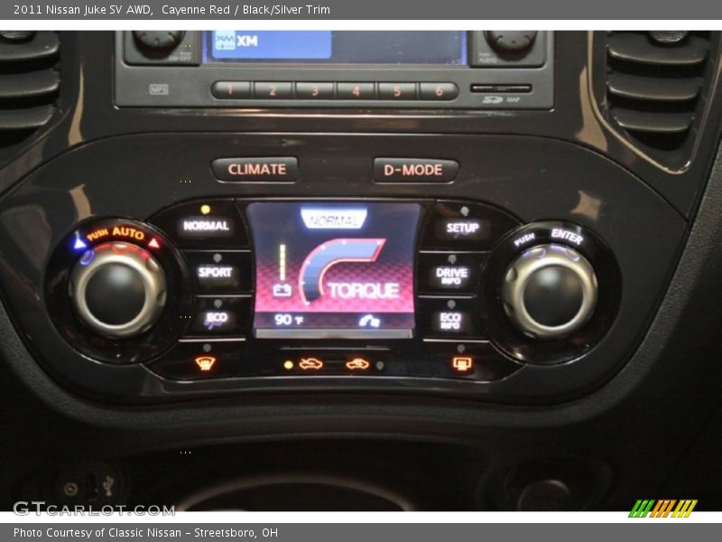 Cayenne Red / Black/Silver Trim 2011 Nissan Juke SV AWD