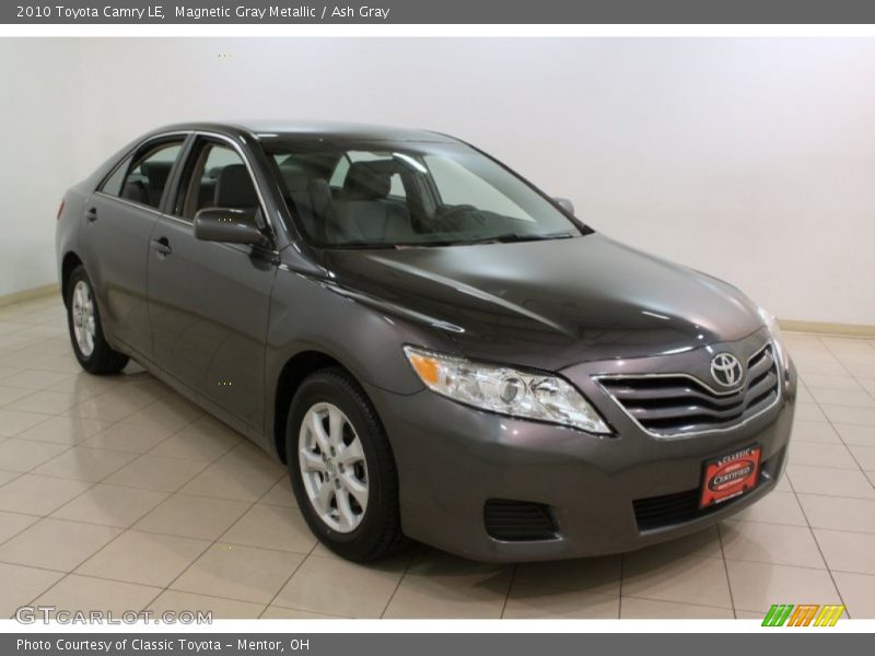 Magnetic Gray Metallic / Ash Gray 2010 Toyota Camry LE