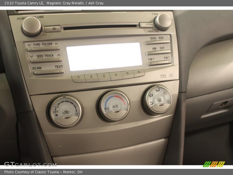 Magnetic Gray Metallic / Ash Gray 2010 Toyota Camry LE