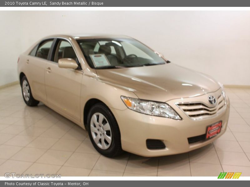 Sandy Beach Metallic / Bisque 2010 Toyota Camry LE