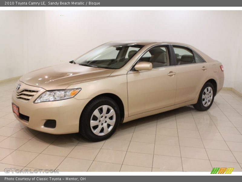 Sandy Beach Metallic / Bisque 2010 Toyota Camry LE