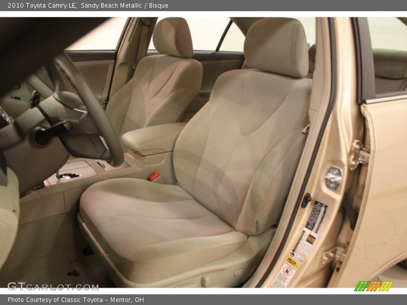 Sandy Beach Metallic / Bisque 2010 Toyota Camry LE