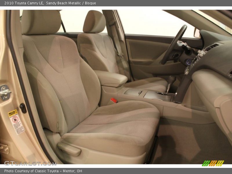 Sandy Beach Metallic / Bisque 2010 Toyota Camry LE