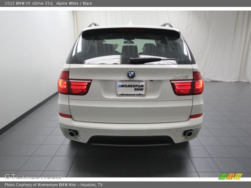 Alpine White / Black 2013 BMW X5 xDrive 35d