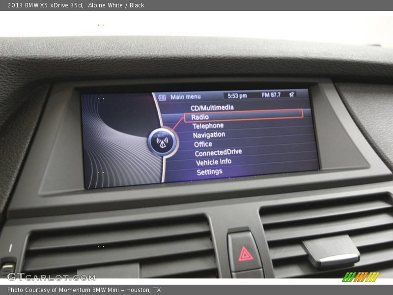 Alpine White / Black 2013 BMW X5 xDrive 35d