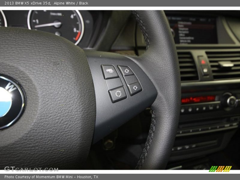 Alpine White / Black 2013 BMW X5 xDrive 35d