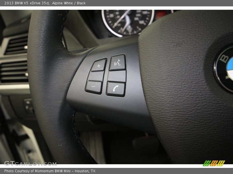 Alpine White / Black 2013 BMW X5 xDrive 35d