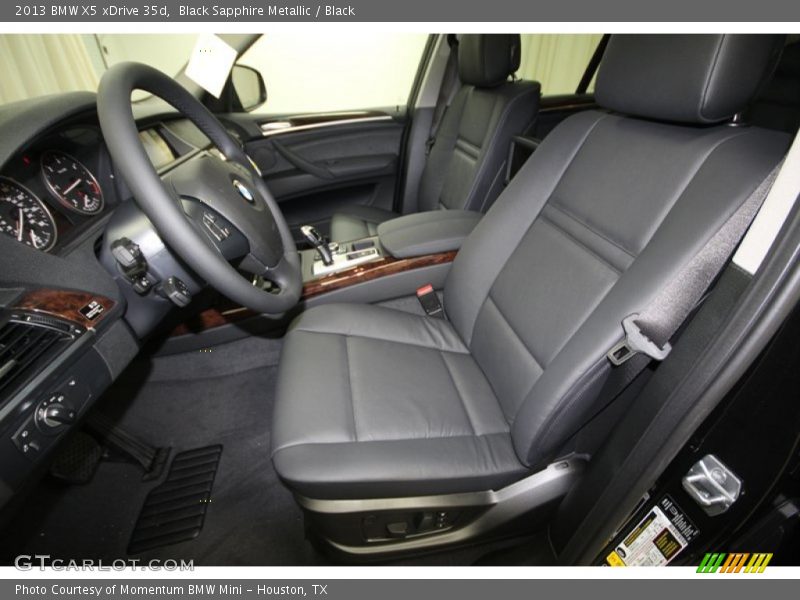 Black Sapphire Metallic / Black 2013 BMW X5 xDrive 35d