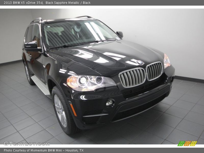 Black Sapphire Metallic / Black 2013 BMW X5 xDrive 35d