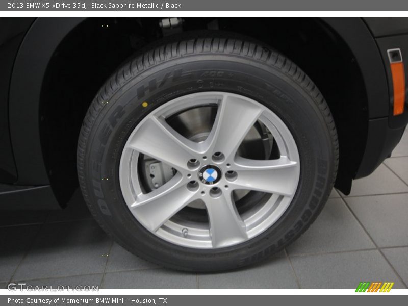 Black Sapphire Metallic / Black 2013 BMW X5 xDrive 35d