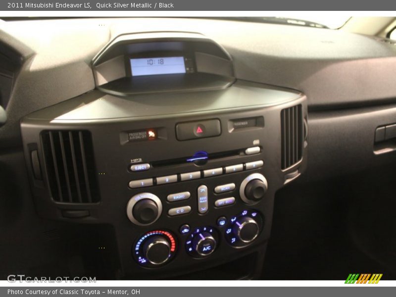 Controls of 2011 Endeavor LS