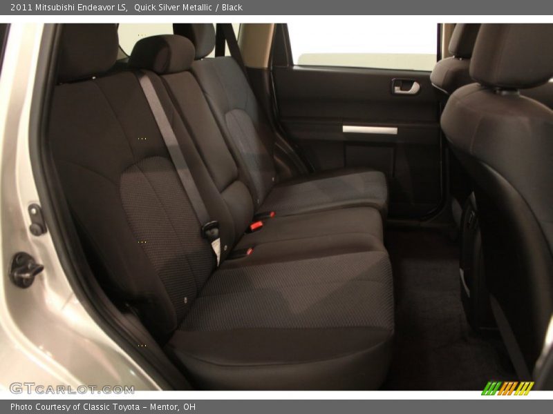 Rear Seat of 2011 Endeavor LS