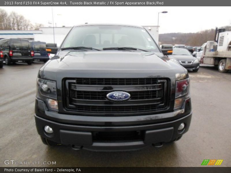 Tuxedo Black Metallic / FX Sport Appearance Black/Red 2013 Ford F150 FX4 SuperCrew 4x4