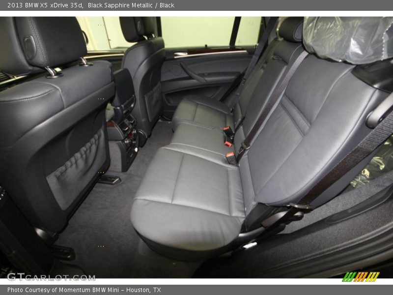 Rear Seat of 2013 X5 xDrive 35d