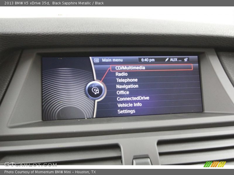 Black Sapphire Metallic / Black 2013 BMW X5 xDrive 35d